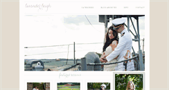 Desktop Screenshot of lavenderleighphotography.com